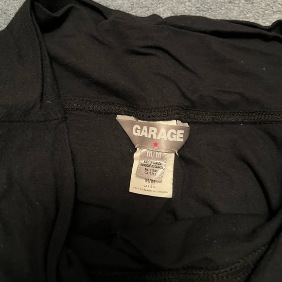 Garage Black Mini Skirt Size M - Picture 2 of 3